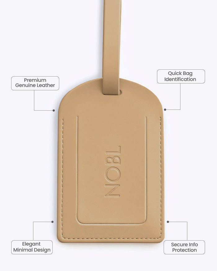 Leather Luggage Tag