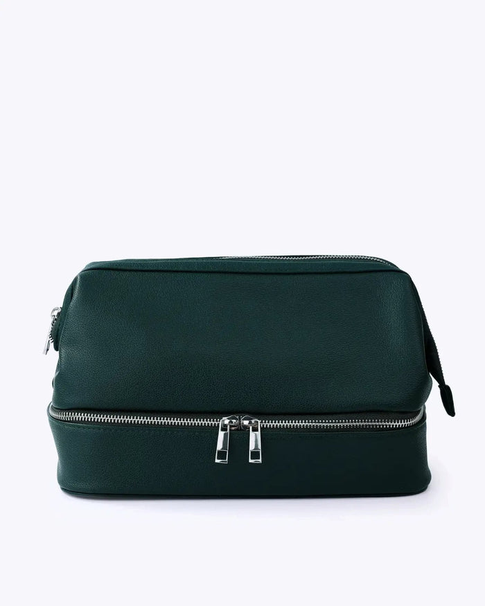 Vegan Leather Toiletry Bag