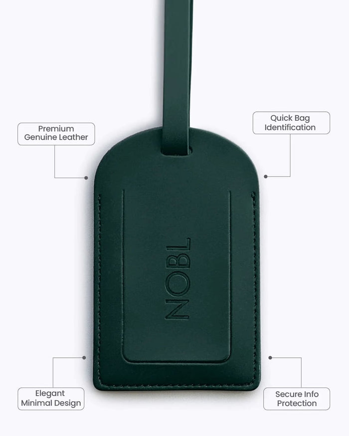 Leather Luggage Tag